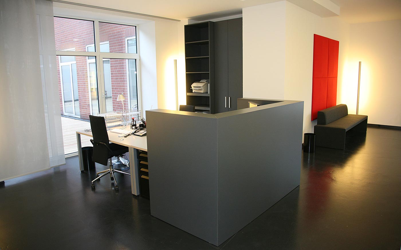 Arbeitsplatz im Büro